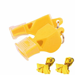 1 Pair Outdoor Survival School Company Game Tools Football Basketball Running Sports Training Referee Coach Plastic Whistle
