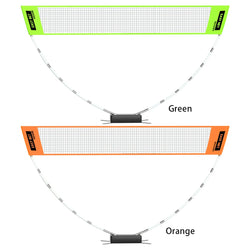 Professional Badminton Net Volleyball Tennis Training Square Net Height Adjustable Volleyball Net for Court Backyard Beach