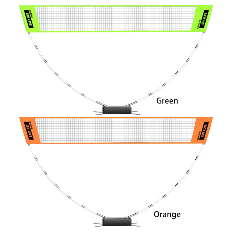Professional Badminton Net Volleyball Tennis Training Square Net Height Adjustable Volleyball Net for Court Backyard Beach
