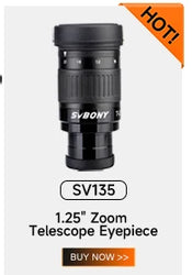 Svbony SV520 90mm Refractor Astronomy Telescope set for Adults and Beginners Professional Observing the Moon photography