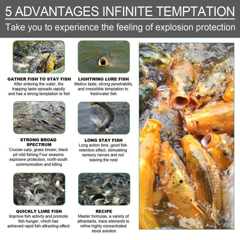 Bait Scent For Fishing Fishing Scent Powder Fish Bite And Hold On Longer Fish Bait Attractant Enhancement For Trout Cod Carp