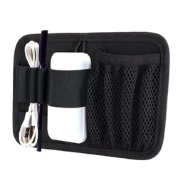 Hook And Loop Panel Wear-resistant Organizer Panel Stickable Wear-Resistant Molle Admin Pouch For Packs Backpack Or Messenger