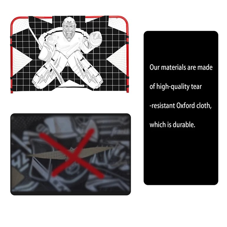 Hockey Goalie Shooting Target Street Hockey Net Goalie Target Hockey Goal Practice Target for Hockey Training