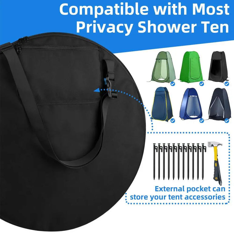 Pop-up Tent Carry Bag Privacy Tent Replacement Carry Bag Adjustable Shoulder Strap Storage Pouch For Traveling Beach Outdoor
