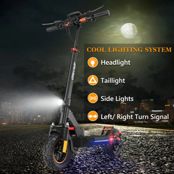 Electric Scooter IENYRID M4 Pro S+ 800W Motor 48V 12.5AH Battery 10"Tire Escooter 45km/h Max Speed Disc Brake LCD Display