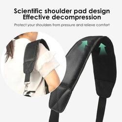 Golf Bag Single Shoulder Strap Adjustable Golf Bag Straps Sturdy Thick Pad Straps Single Padded Adjustable Straps Non-slip