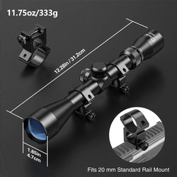 3-9X40 Hunting Deer Air Rifle Scope Wire Rangefinder Reticle Crossbow Mil Dot Reticle Riflescope Optical Sights