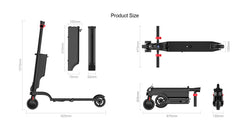 HX Foldable Electric scooter 7.5A 350W 25KM/H electric scooters 36V EScooters 5.5 Inch E Scooter For Adults