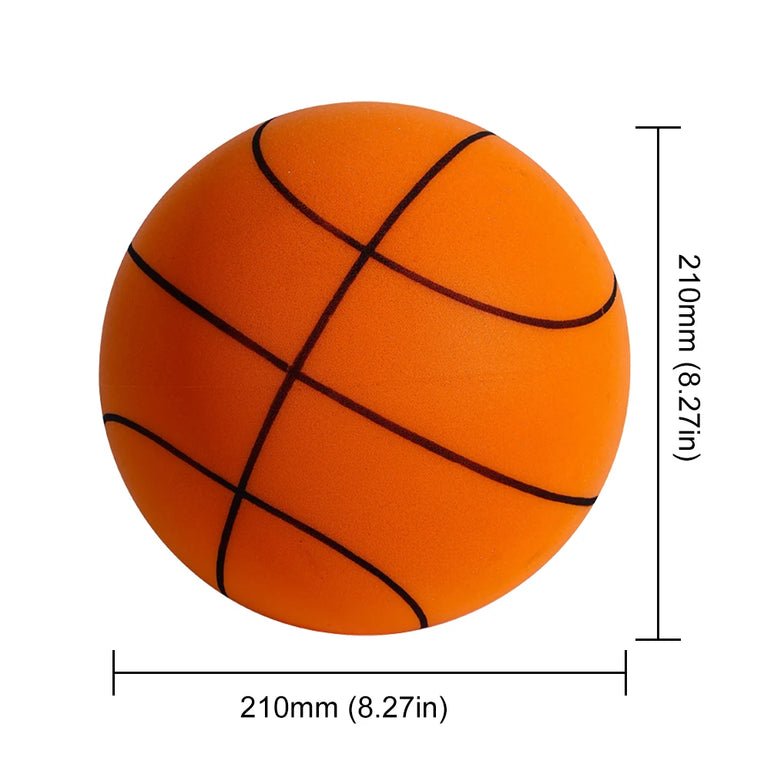 Indoor Silent Basketball High-Resilience Quiet Basketball Lightweight 3/5/7 for Various Indoor Activities