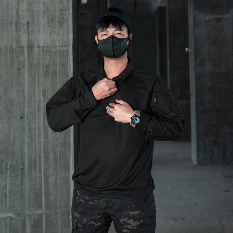IDOGEAR BSR Tactical Shirt BDU Combat Clothes With Elbow Pads Slight elasticity  Shirt Breathable 3115