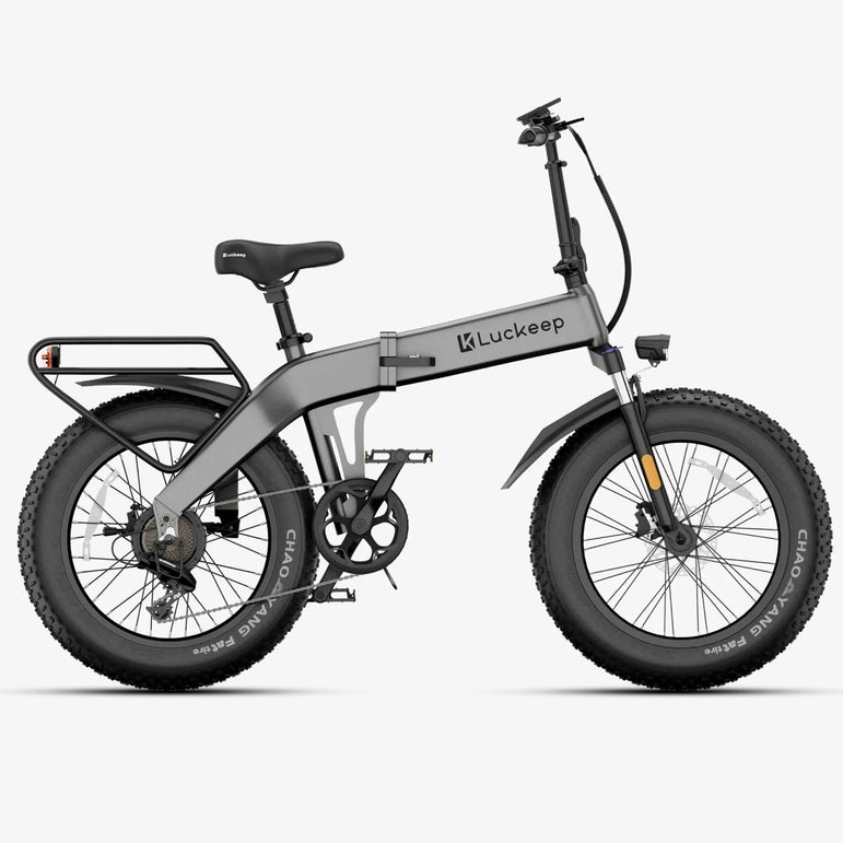 Folding Electric Bicycle 20x4.0" 1400W,28Mph,60Mile,48V 15AH,Urban Commuting Adult Electric Bicycle