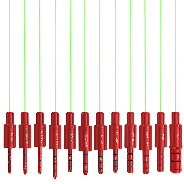 9MM 38SPL multifunctional magnetic red green light trainer, dual-purpose for training and calibration