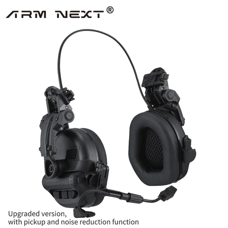ARM NEXT Tactical Headset Without Pickup and Active Noise Reduction Helmet Version Shooting Earphone Communication headphone ptt