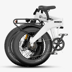 Luckeep X1 LIte Fold Electric Bike 1400W Peak Motor 48V15AH Removable Battery E Bike 20 Inch Fat Tire Commuter Electric Bicycle