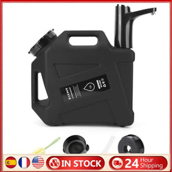 12L Portable Emergency Water Can with Water Dispenser & Adapter Drinking Water Bucket Water Dispenser Carrier for Camping Hiking