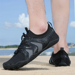 Women Men Water Shoes Five Fingers Upstream Wading Swimming Barefoot Aqua Shoes Beach Seaside Gym Fitness Unisex Sneakers New