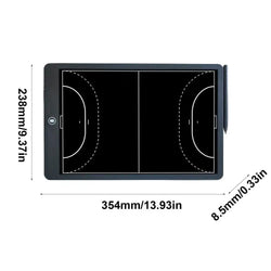 LCD Writing Tablet For Adults 16 Inches Soccer Tactics Board Basketball Coaching Board Soccer Coaches Clipboard Strategy LCD