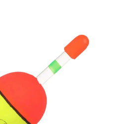 10PCS EVA Luminous Fishing Night Float Light Stick Foam Plastic Bobber Sea Rock Fishing Striking Floats 20/30/40/50/60g