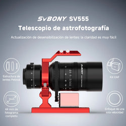 Svbony SV555 Astrophotography Telescope APO 243mm f/4.5 Telephoto Camera Lens for Full Frame Sky Imaging
