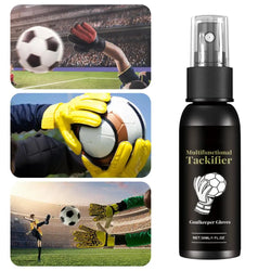 Goalkeeper Gloves Grip Spray 30ml Safe Gloves Wash & Prepare Gentle Goalkeeper Gloves Spray Effective Glove Grip Spray Sports