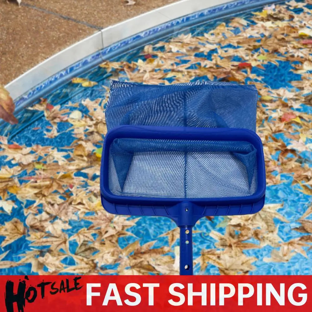 Pool Skimmer Net Large Capacity Leaves Cleaning Net Rubbish Cleaning Rake for Cleaning Spa Pond Pool Hot Tubs Fountains