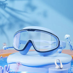 1-5PCS Swim Goggles Anti Fog Swimming Goggles Waterproof HD Swim Glasses Large Frame UV Protection Swim Goggles for Boys Girls