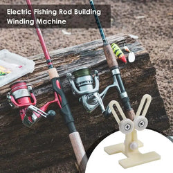 1pc DIYAdjustable 0-40RPM Wire Wrapping Machine durableFishing Rod Winding Equipment Fishing Rod Epoxy Resin Coating Machine