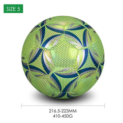 Reflective Football LED Training Soccer Luminous Fluorescent Reflective Cool Luminous No. 5 No. 4 Football For Child Adult