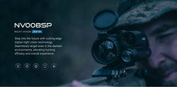 PARD NV008SP2-LRF Night Vision Scope, Hunting Monocular, 2688*1520 Resolution Built-in Rangefinder, Ballistic Calculator Camera