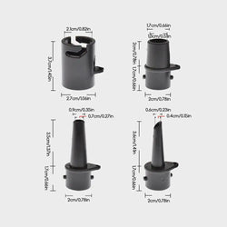 Paddleboard Inflation Air Adapter Pump Adapter Pumping Head Connector Sealing Air Adapter Portable Inflation Surfboard Accessory