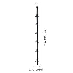 Hockey Portable Gear Rack Strap Organizer Hockey Gear Hanger Hockey Equipment Strap Drying Rack With 12 Hooks Portable Football