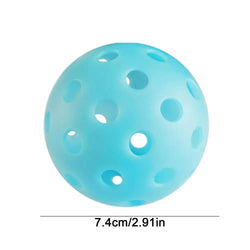 Luminous Pickleball 74MM Durable Night Light Green Ball 40 Holes Outdoor Competition Pickleball Balls Glowing In The Dark