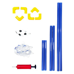 Folding Mini Football Soccer Ball Plastic Removable Goal Post Net Set High-strength Kids Indoor Outdoor Child Birthday Gift