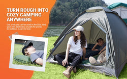KingCamp Self Inflating Sleeping Pad, Ultralight Inflatable Sleeping Mat With Pillow Built-in Foot Pump For Hiking, Traveling