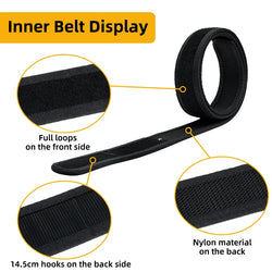 IDOGEAR 2 inch Tactical Belt LSR MOLLE Quick Release Metal Buckle Lightweight Man Outdoors Training Waistband 3433