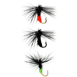10PCS Ant Dry Fly Trout Fishing Dry Flies Barbless Hooks Fishing Lure Set Artificial Insect Lure Rainbow Grayling Fishing Tackle
