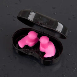 Soft Swimming Earplugs Nose Clip Case Protective Waterproof Noise Prevention Ear Plug Adult Children Silicone Swim Dive Supplies