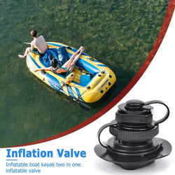 3-10PCS Inflatable Boat Kayak Air Valve Nozzle Cap Airbed Air Mattress Valves Adapters Inflatable Boat Repair Parts Fittings