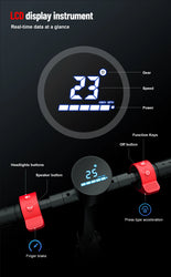 HX Foldable Electric scooter 7.5A 350W 25KM/H electric scooters 36V EScooters 5.5 Inch E Scooter For Adults