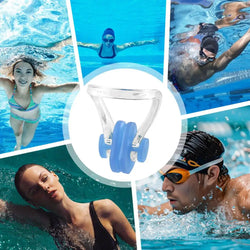 Nose Clip For Swimming Professional Nose Swimming Clip Nose Clamp Silicone Swimming Nose Plugs Pool Nose Plug Diving Gear
