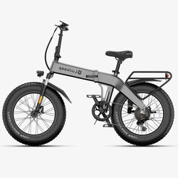 Folding Electric Bicycle 20x4.0" 1400W,28Mph,60Mile,48V 15AH,Urban Commuting Adult Electric Bicycle