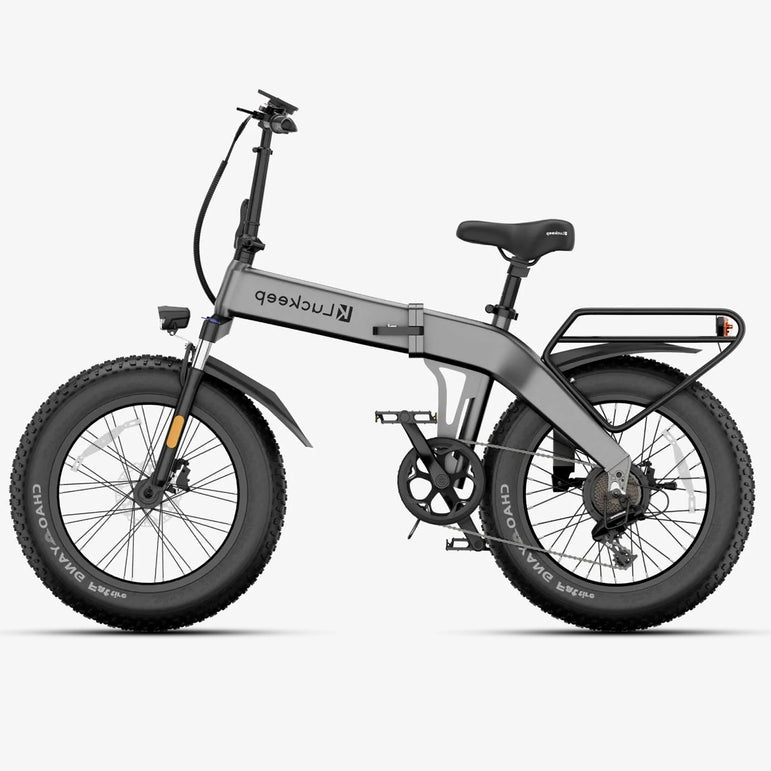 Folding Electric Bicycle 20x4.0" 1400W,28Mph,60Mile,48V 15AH,Urban Commuting Adult Electric Bicycle