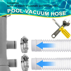 Swimming Pool Replacement Hose 1.25 inch Diameter Swimming Pool Pump Replacement Hose Filter Pump Hose For Pool Pump Filter