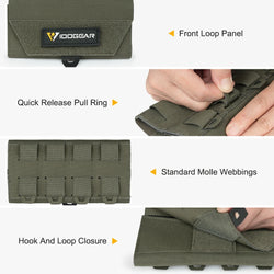 IDOGEAR Tactical Phone Case Universal Phone Pouch MOLLE Pouch Holder  3582