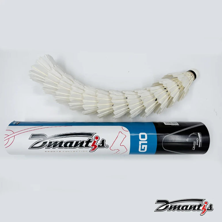 High Quality G10 Speed 77 Durable Stable Badminton Shuttlecock Goose Feather Grade B Badminton Shuttlecock