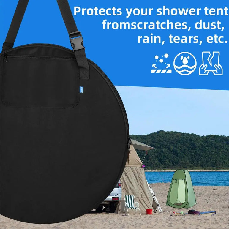 Pop-up Tent Carry Bag Privacy Tent Replacement Carry Bag Adjustable Shoulder Strap Storage Pouch For Traveling Beach Outdoor