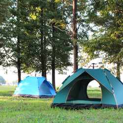 Instant Pop up Tent Outdoor Camping Tent Water-resistant Portable Instant Hiking Traveling Tent for 1-2 People Family Tent