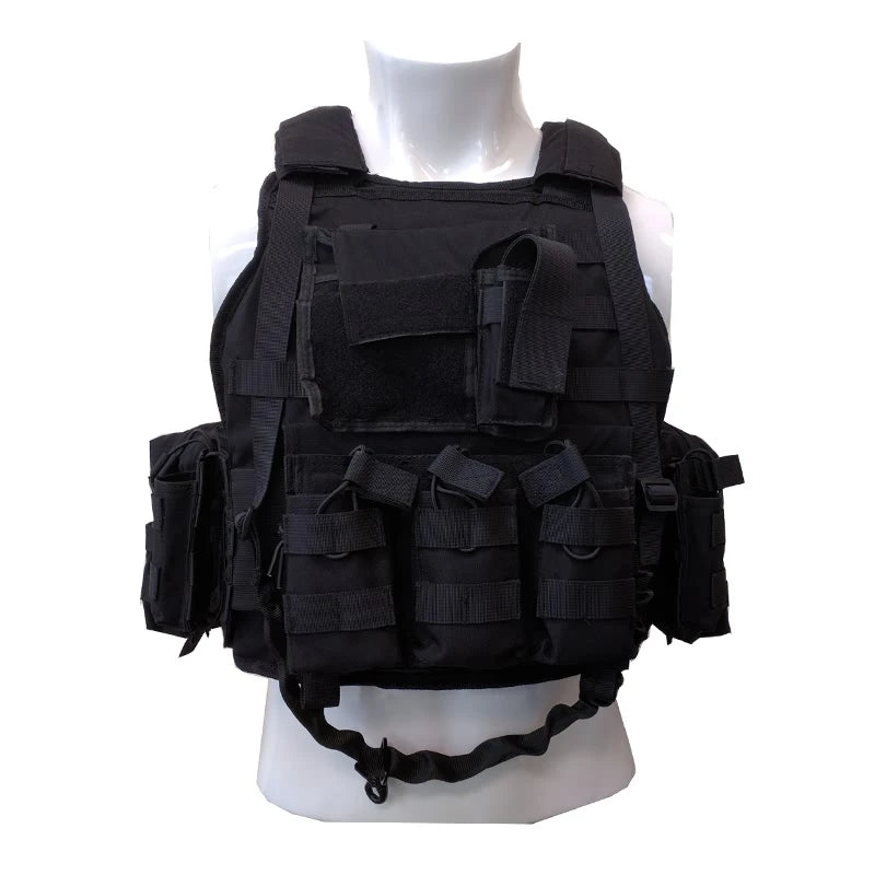 LQARMY 1000D Tactical Vest Sniper Chest Rig Airsoft Vest Armor Vest Gear Carrier Load Bearing Vest Hunting Clothes