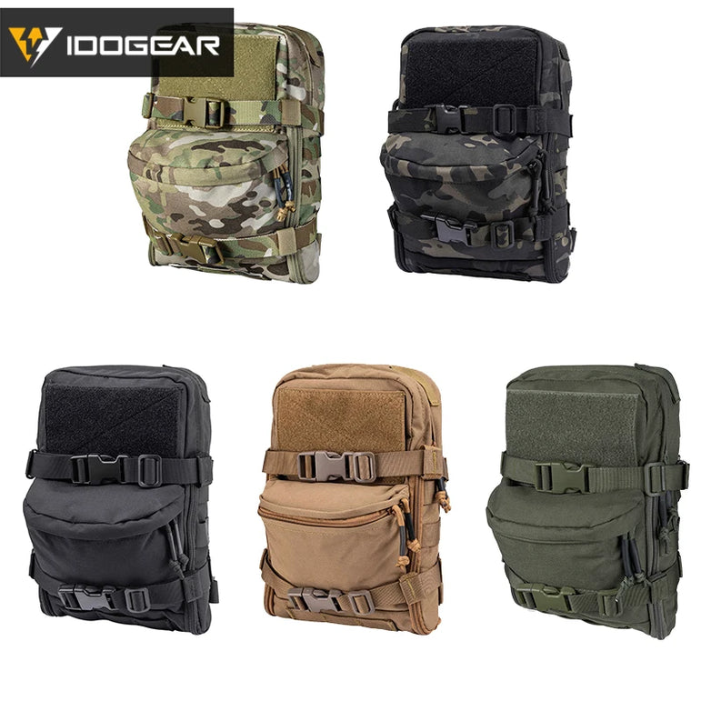 IDOGEAR Hydration Backpack Assault Molle Pouches Mini Tactical Outdoor Sport Water Bags 3530