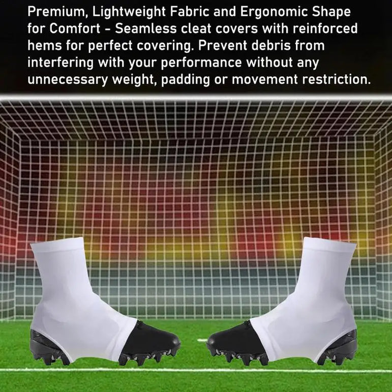 Youth Cleat Covers Football Spats Cleat Covers 1 Pair Boys Men Cleat Sleeves Cleat Spat for Field Hockey Soccer Girls Softball